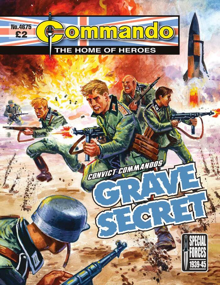 Commando #4675: Convict Commandos: Grave Secret