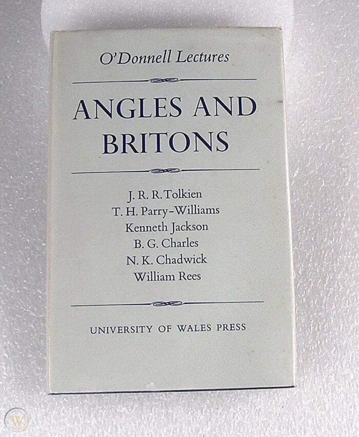 Angles and Britons: O'Donnell Lectures