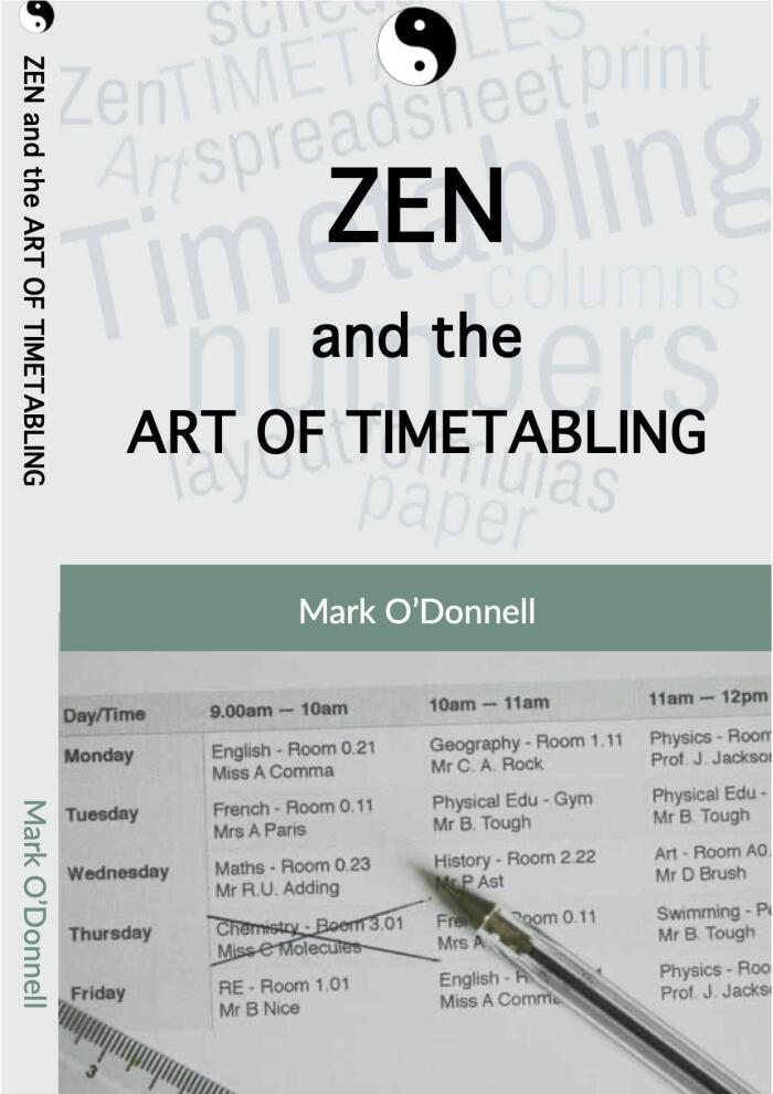 Zen and The Art of Timetabling