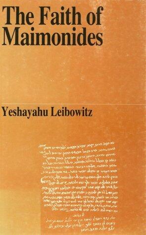 The Faith of Maimonides