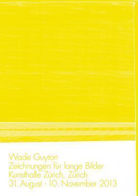 Wade Guyton: Zeichnungen für Lange Bilder