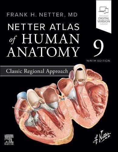 Netter Atlas of Human Anatomy: Classic Regional Approach (hardcover): Professional Edition with NetterReference