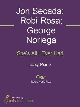 She's All I Ever Had Sheet Music