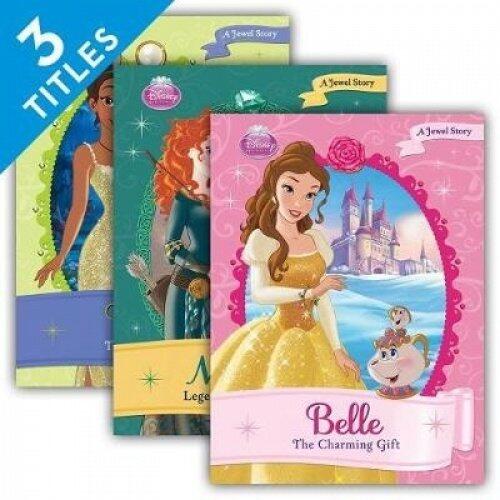 Disney Princess: Belle the Charming Gift / Merida Legend of the Emeralds / Tiana the Stolen Jewel