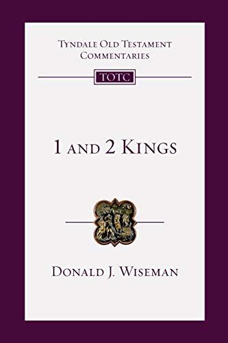 1 and 2 Kings: An Introduction and Commentary