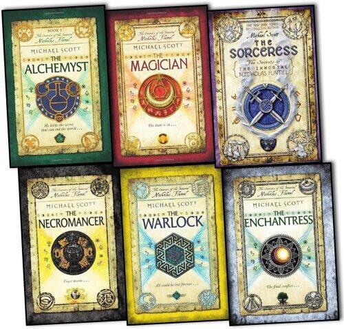 Michael Scott The Secrets of the Immortal Nicholas Flamel 6 Books Collection