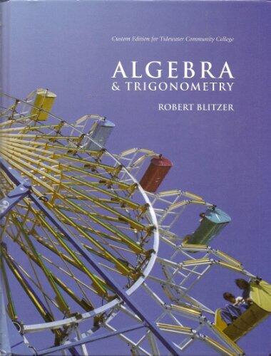 Algebra & Trigonometry