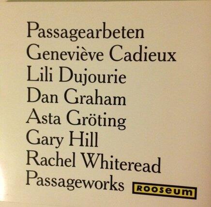 Passagearbeten [Passageworks]