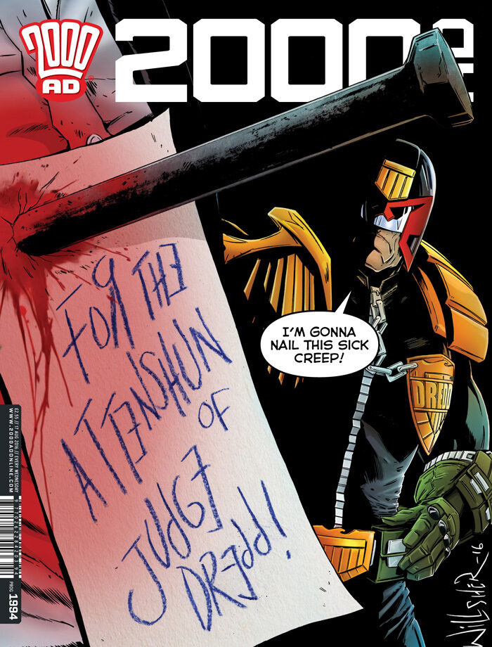 2000 AD Prog 1994 - I'm Gonna Nail this Sick Creep!