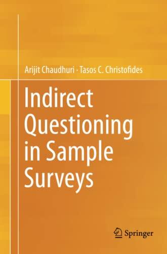 Indirect Questioning in Sample Surveys