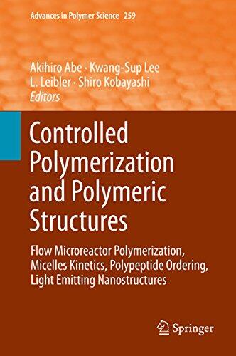 Controlled Polymerization and Polymeric Structures: Flow Microreactor Polymerization, Micelles Kinetics, Polypeptide Ordering, Light Emitting Nanostructures