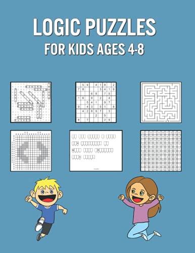 Logic Puzzles For Kids Ages 4-8: 150 Big Print Fun Sudoku Puzzles for Children - With Answers