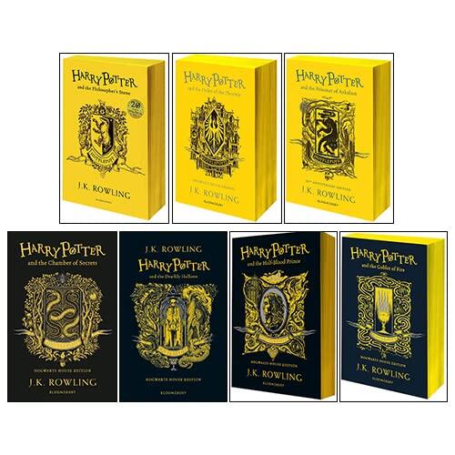 Grehge er Hufflepuff Edition Series 7 Books Collection Set By J.K. Rowling