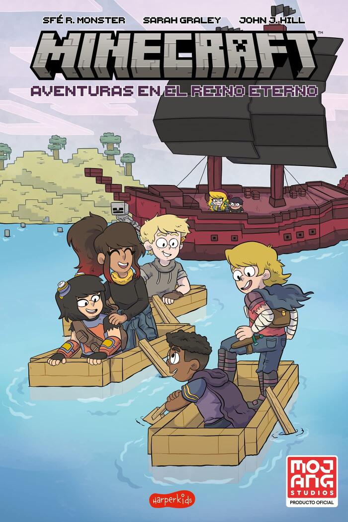 Minecraft oficial: Aventuras en el Reino Eterno (cómic): (Official Minecraft: Adventures in the Eternal Realm