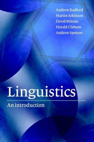 Linguistics: An Introduction
