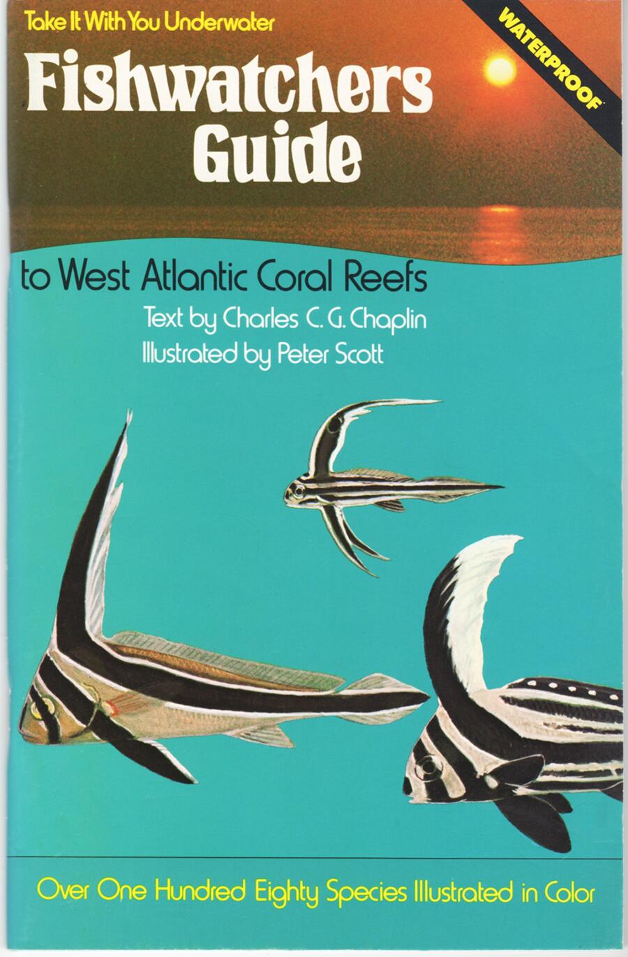 Fishwatchers Guide to West Atlantic Coral Reefs: With Coral Identification Plate, Waterproof edition