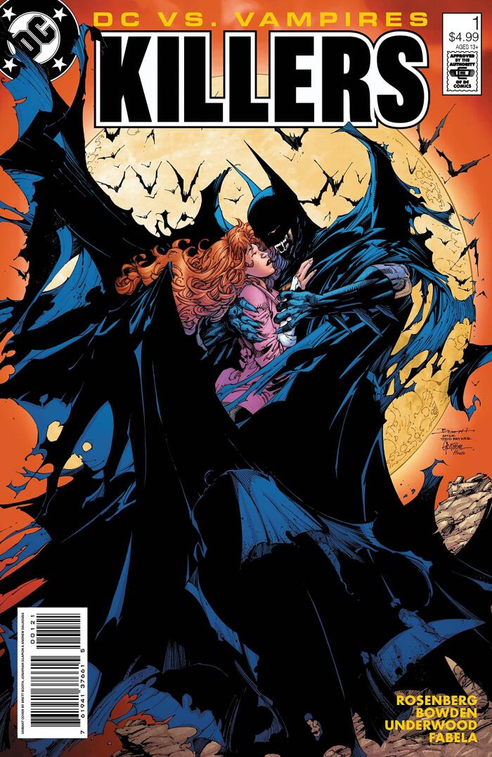 DC VS VAMPIRES KILLERS ONESHOT #1 CVR B BOOTH & GLAPION