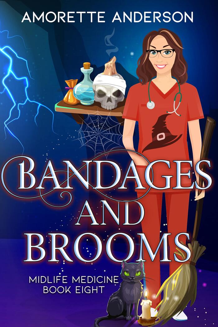 Bandages and Brooms: A Witch Cozy Mystery