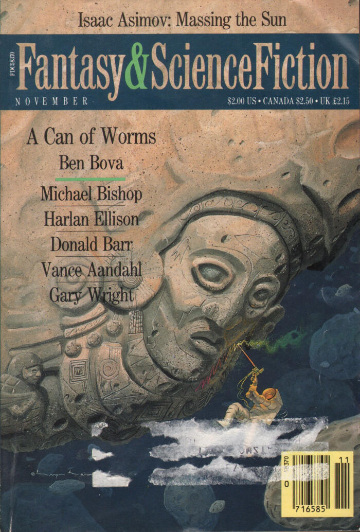 The Magazine of Fantasy & Science Fiction, November 1989