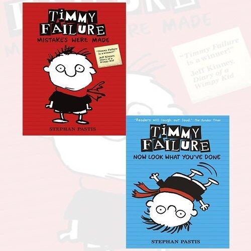 Stephan Pastis Timmy Failure 2 Books Bundle Collection