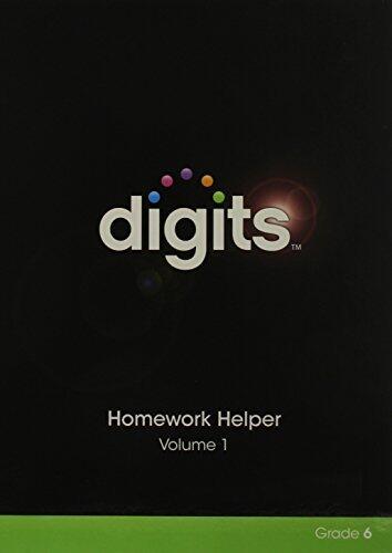 DIGITS HOMEWORK HELPER VOLUME 1 & VOLUME 2 PACKAGE GRADE 6