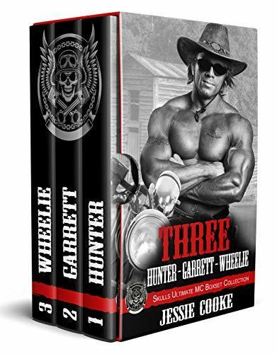 Skulls MC: Hunter - Garrett - Wheelie: 3 Full-Length Action-Packed Dark Biker Romance Novels