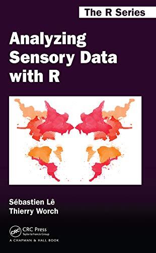 Analyzing Sensory Data with R