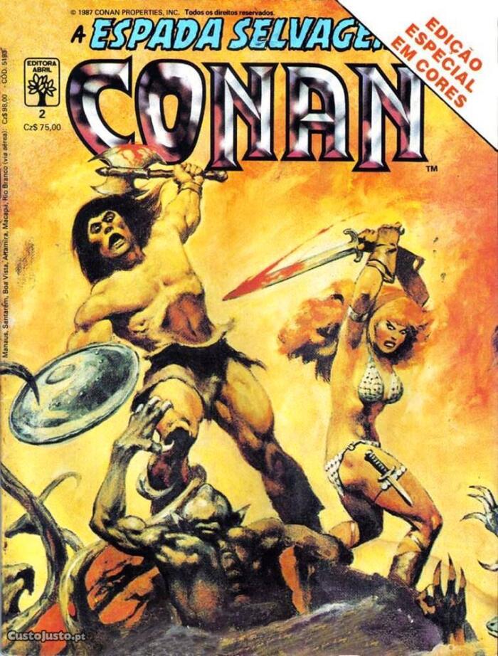 A Espada Selvagem de Conan - Edição Especial em Cores nº2