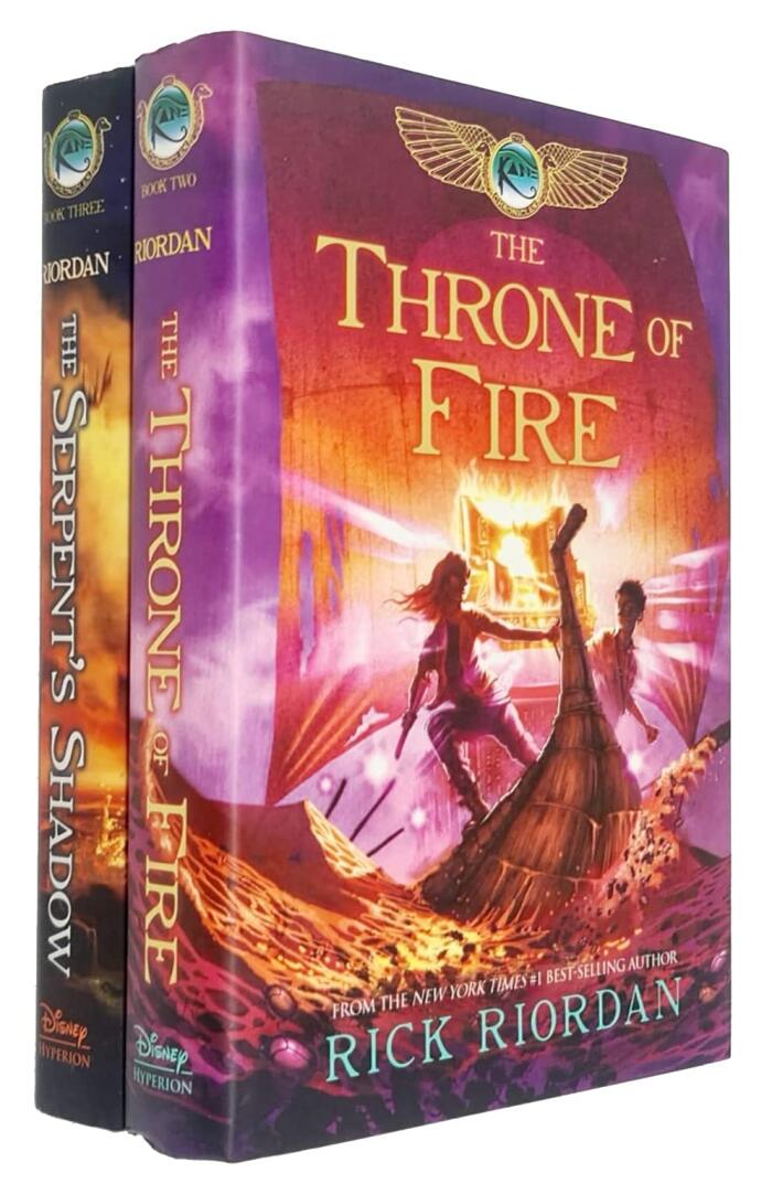 Kane Chronicles Series 2 Books Collection Set By Rick Riordan