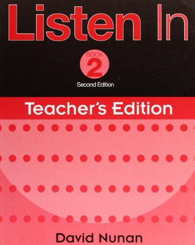 Listen In 2 Teacher`S - 2Nd Ed.