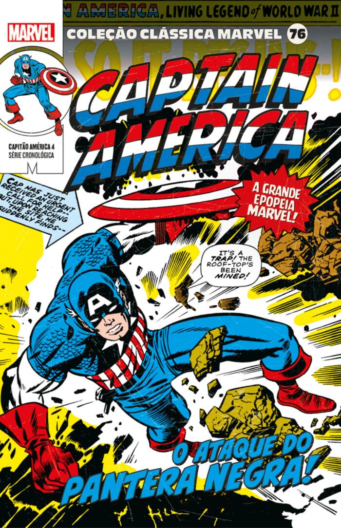 Coleção Clássica Marvel, Vol. 76 - Capitão América, Vol. 4