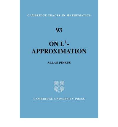 [ ON L1-APPROXIMATION ] By Pinkus, Allan ( Author) 1989 [ Hardcover ]