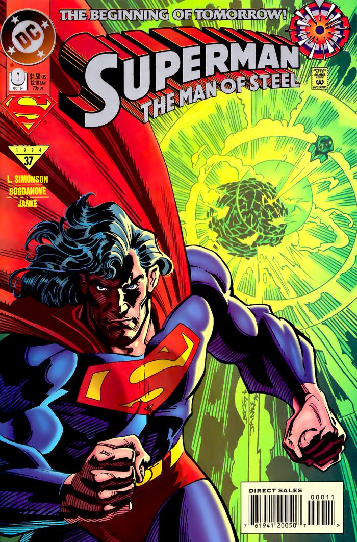 Superman: The Man of Steel (1991-2003) #0