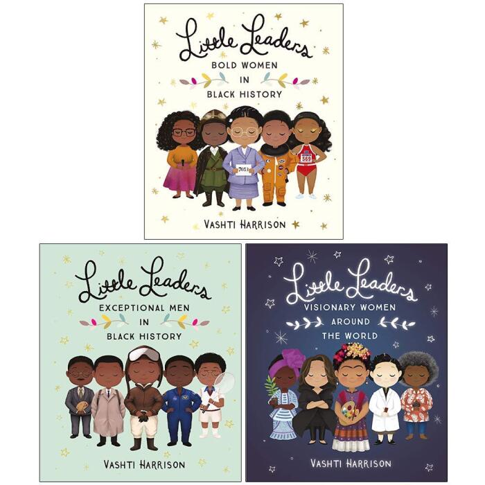 Vashti Harrison Little Leaders Collection 3 Books Set