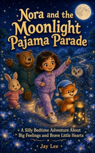 Nora and the Moonlight Pajama Parade: A Silly Bedtime Adventure About Big Feelings and Brave Little Hearts