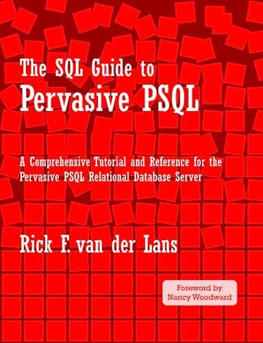 The SQL Guide to Pervasive PSQL