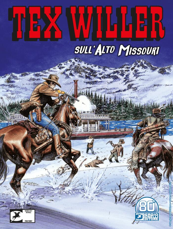 Tex Willer n. 29: Sull'Alto Missouri