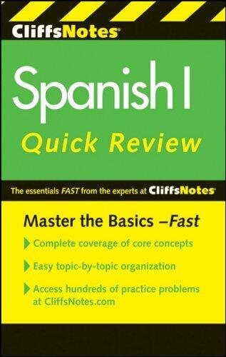 CliffsNotes Spanish I QuickReview (Cliffs Quick Review)