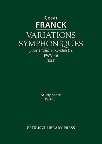 Variations symphoniques, FWV 46: Study score