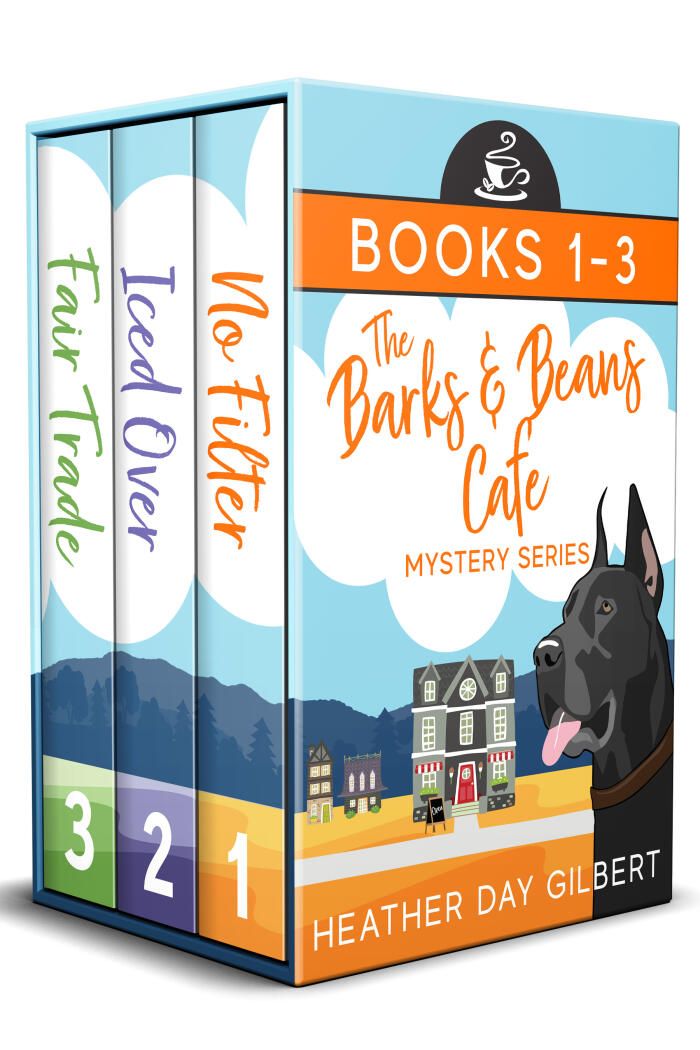 The Barks & Beans Cafe Mystery Series #1-3
