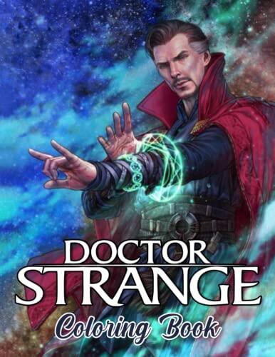 Dóctor Strange Coloring Book: 100+ Different Dóctor Strange - Color All Your Favourite Dóctor Strange - Perfect Gift Christmas for Children - Encourage Creativity for Kids & Adults