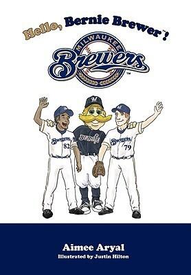 MLB Milwaukee Brewers Hello, Bernie Brewer! Children's Hardcover Book