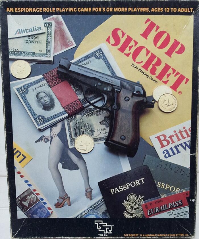 Top Secret Espionage: Role-Playing Game