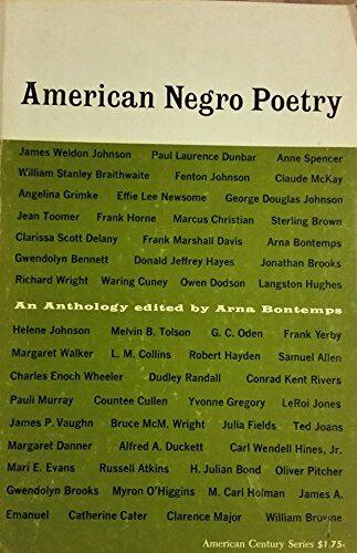 American Negro Poetry