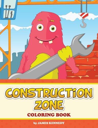 Construction Zone Coloring Book