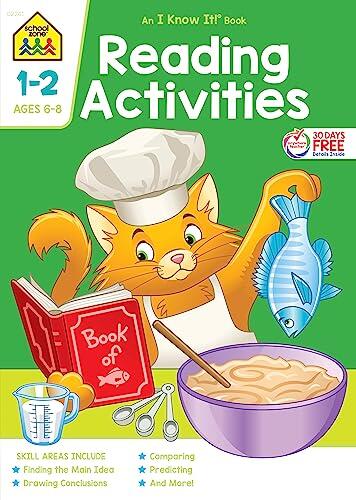 School Zone (Reading Activities Workbook) (64 Pages, Ages 6 to 8, 1st Grade, 2nd Grade, Comprehension, Comparing, Contrasting, Evaluating, and More)
