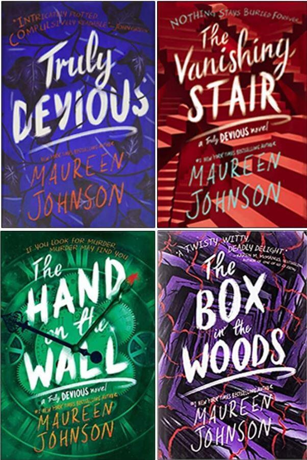 Truly Devious Series 4 Books Collection Set