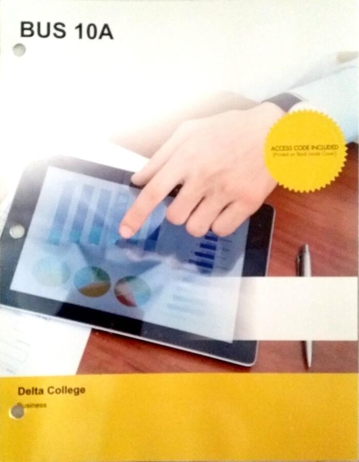 BUS 10A College Accounting