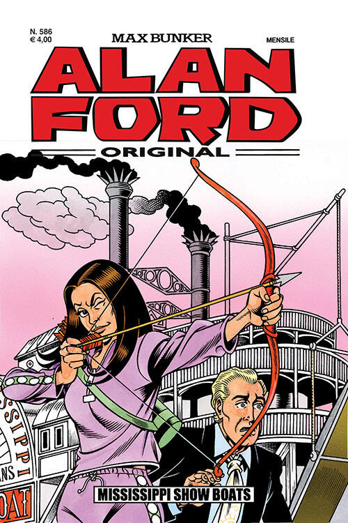 Alan Ford n. 586: Mississippi show boats