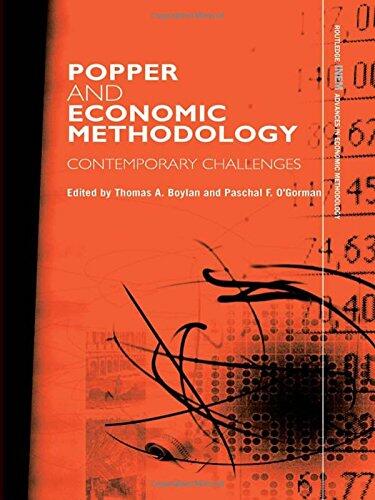 Popper and Economic Methodology: Contemporary Challenges